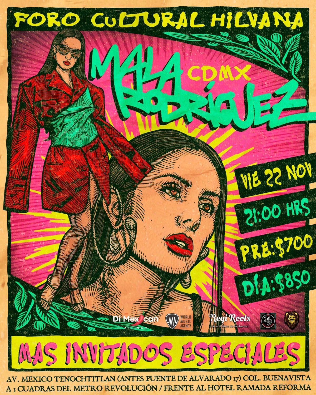 MALA RODRIGUEZ \/ CDMX \/ FORO HILVANA