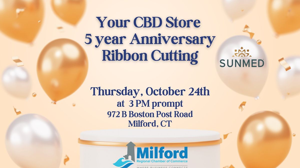 Your CBD Store Ribbon Cutting