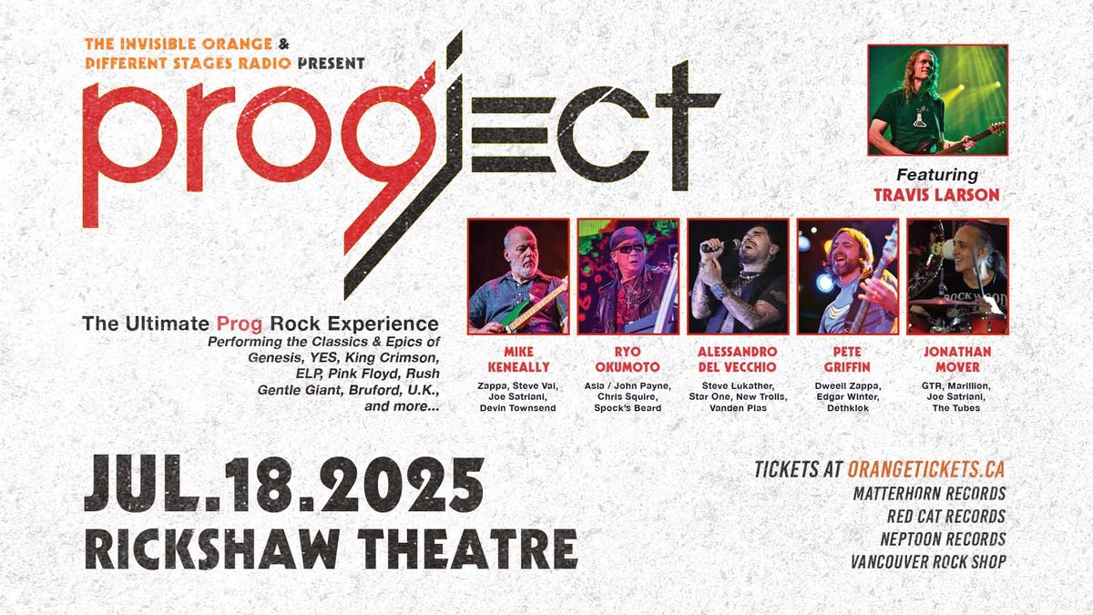 PROGJECT - The Ultimate Prog Rock Experience