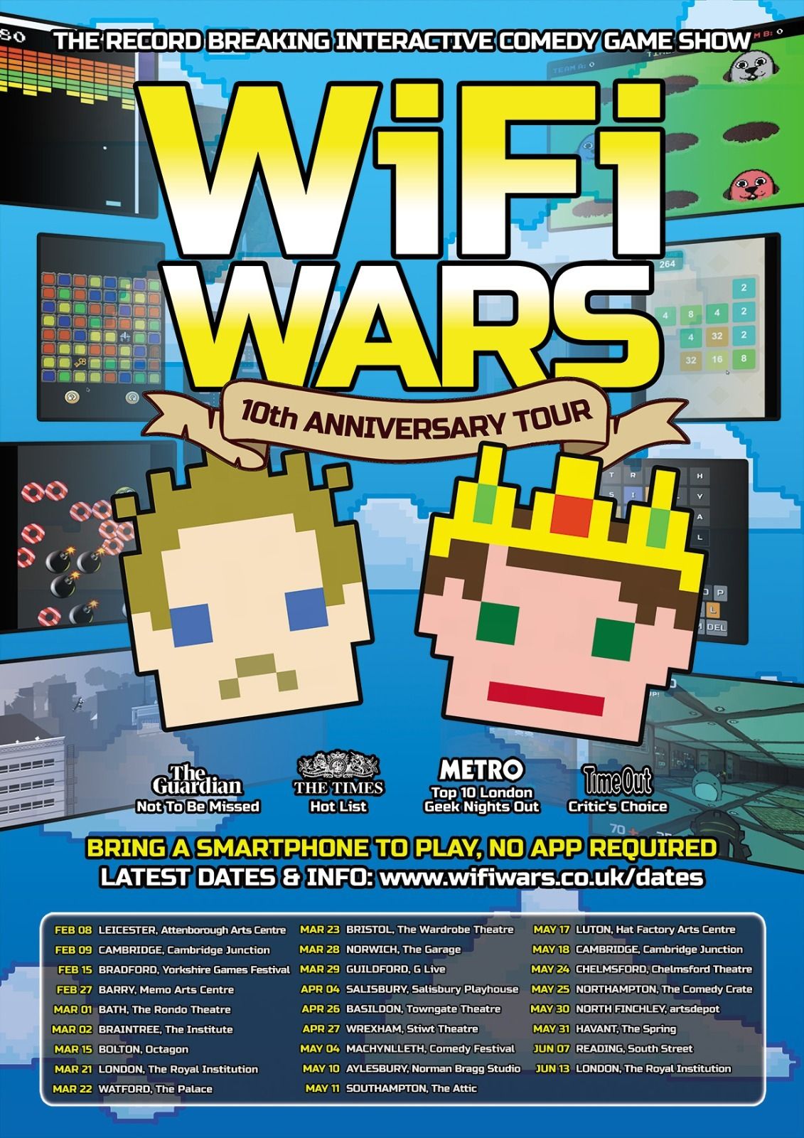 WiFi Wars 10th Anniversary Tour