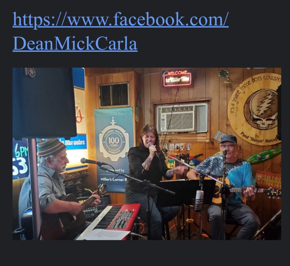 Dean | Mick | Carla @ Millers Corner Bar 