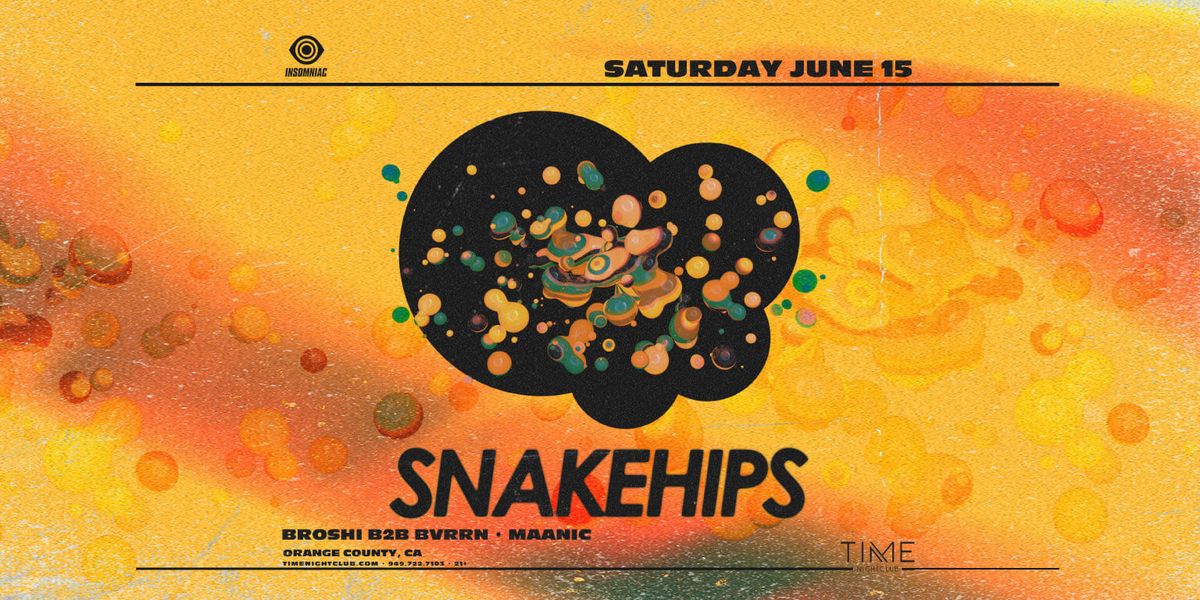 Snakehips at Time Nightclub