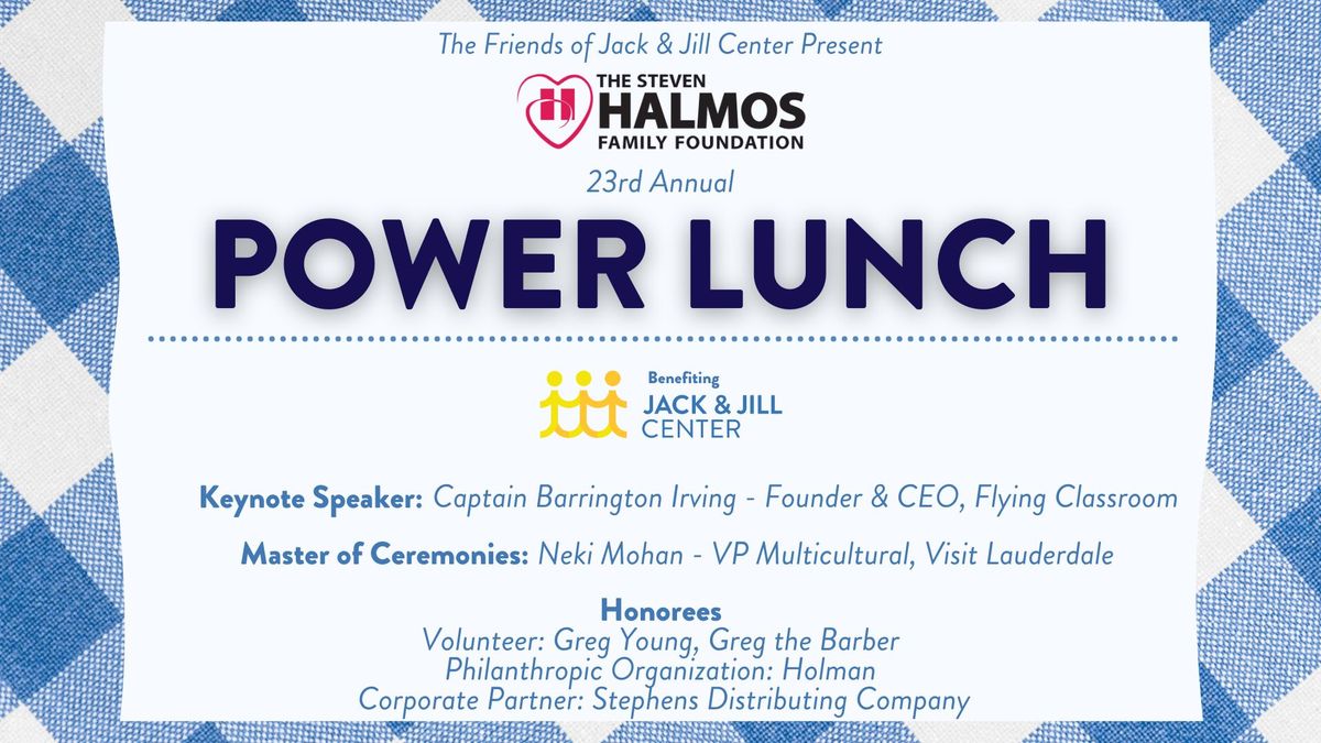 23rd Annual Power Lunch