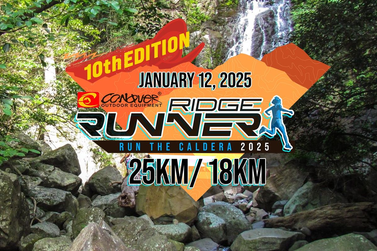 CONQUER RIDGE RUNNER 2025: RUN THE CALDERA 25 Km\/ 18 Km