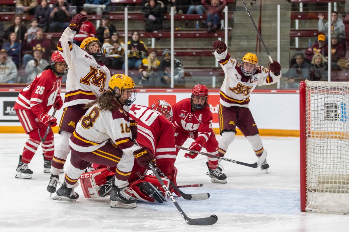 Minnesota Golden Gophers at Wisconsin Badgers Womens Hockey