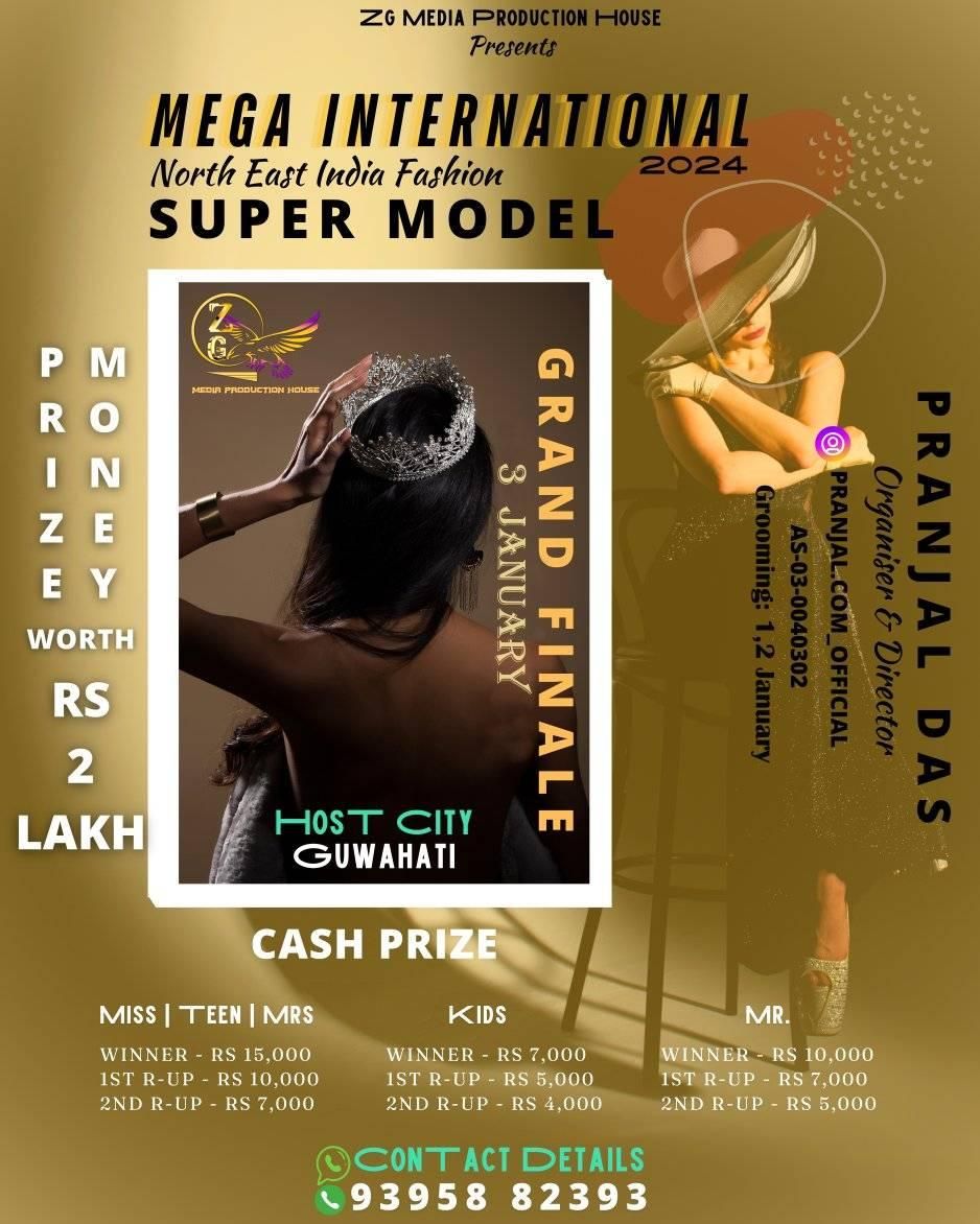 Mega International North-East India Super Model