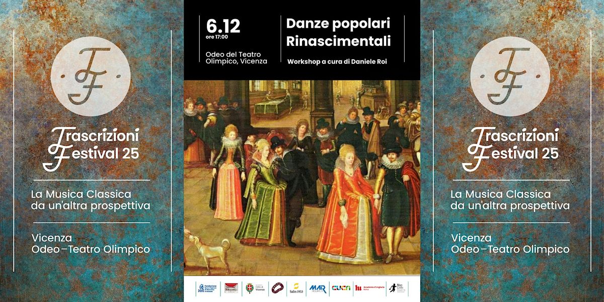 Workshop di danza popolare rinascimentale a cura di Daniele Roi