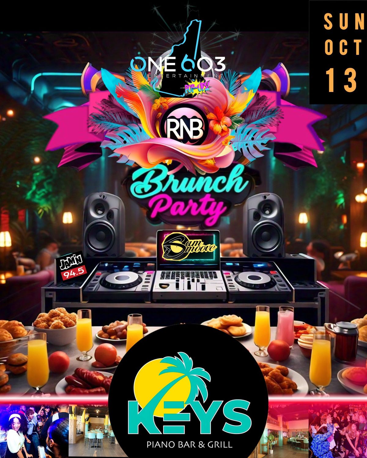 R&B Brunch Party Pop-Up 