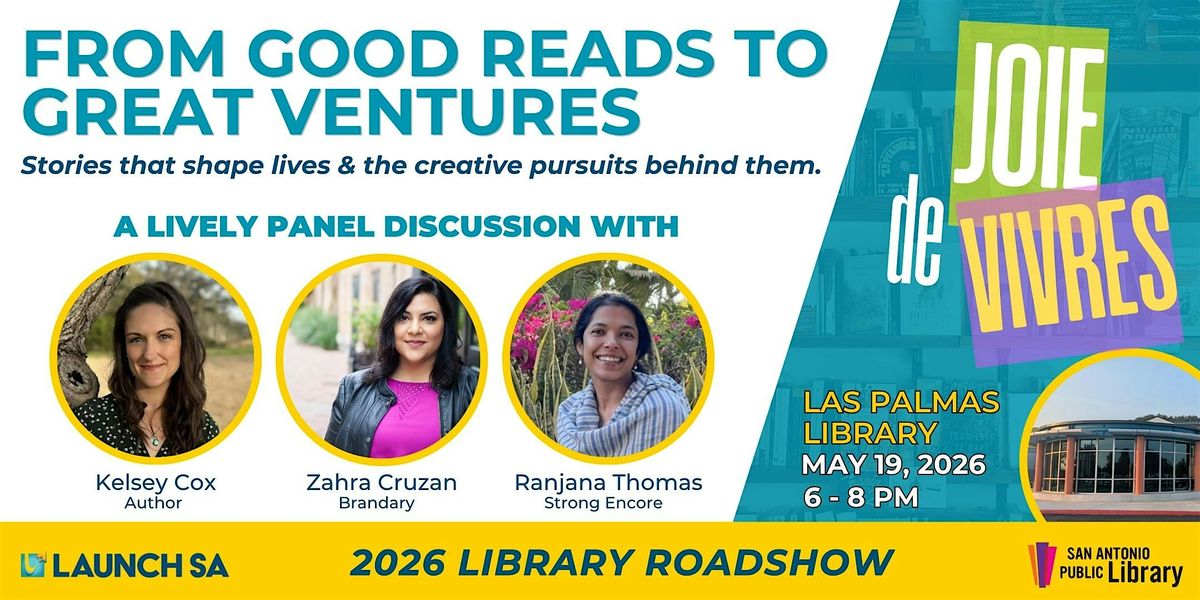 From Good Reads to Great Ventures: A Panel Discussion About Books & Life