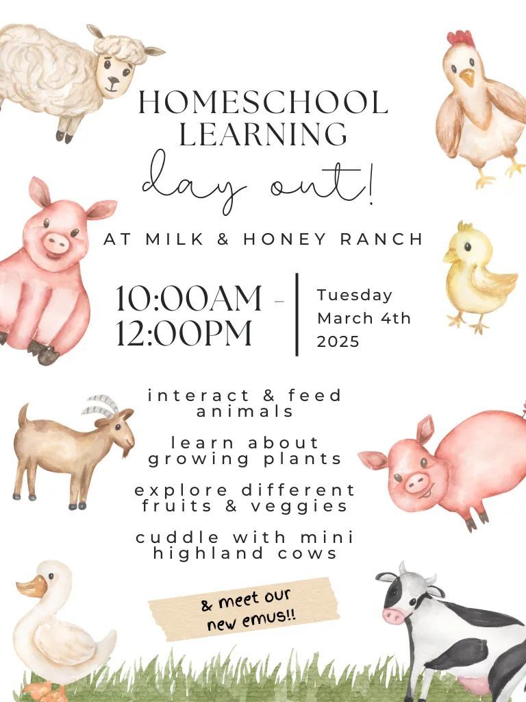 Homeschool Learning Day Out!