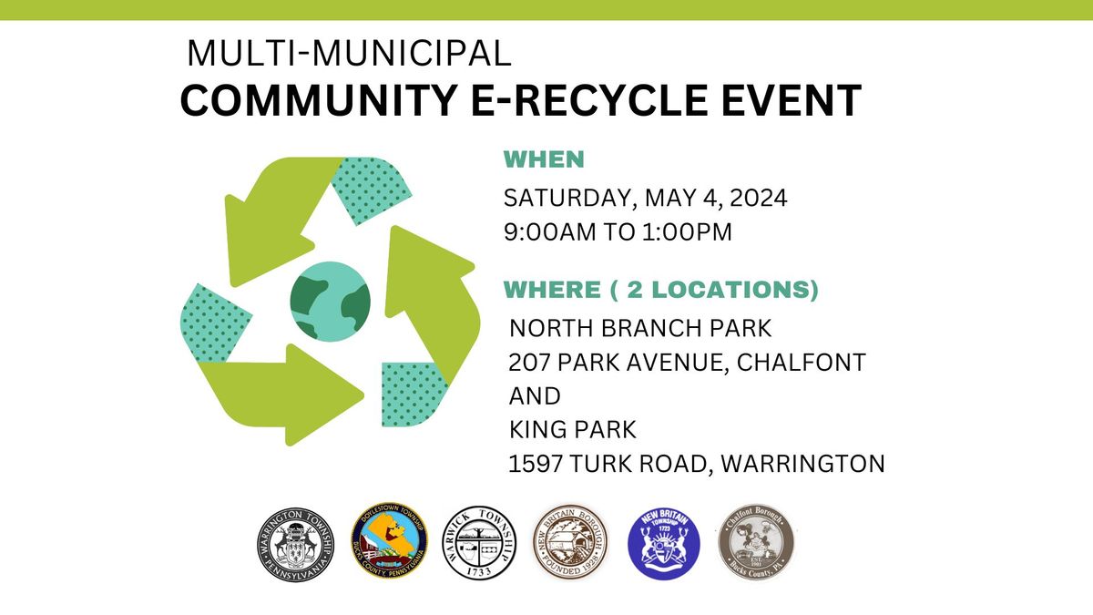 Multi-Municipal Community E-Recycle Event