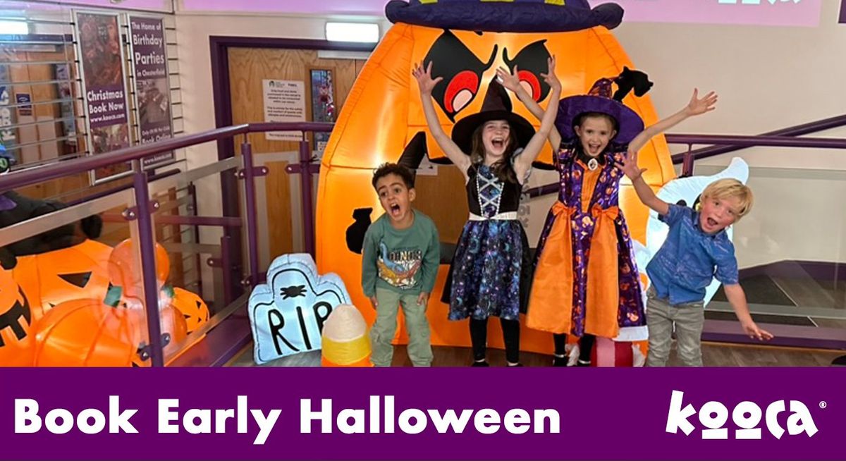 Halloween Soft Play DISCO at Kooca \ud83c\udf83 Only \u00a31.98