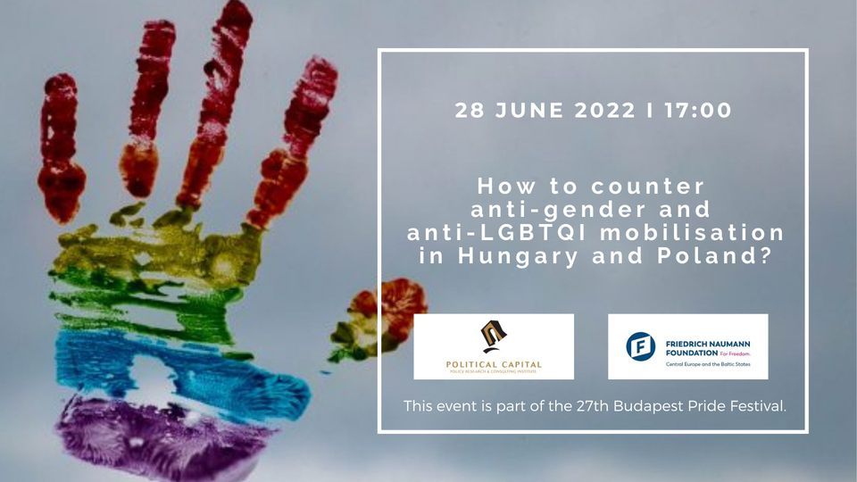 How to counter anti-gender and anti-LGBTQI mobilisation in Hungary and Poland?