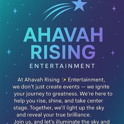 Ahavah Rising  Stars\u2728 Entertainment