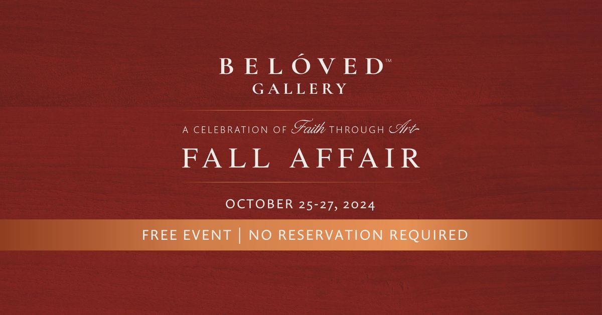 Second Annual Fall Affair: A Celebration of Faith through Art