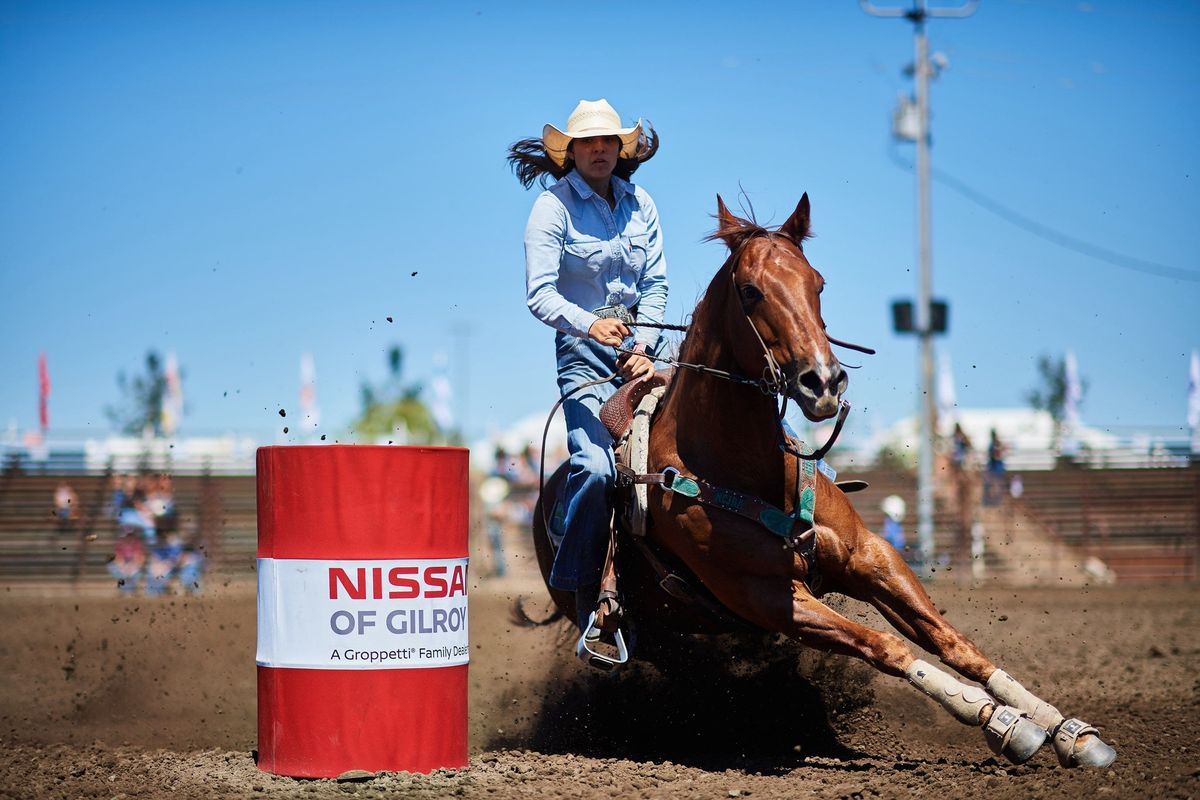 Gilroy Rodeo Rodeo Grounds Barrel Races - Tuesday October 29