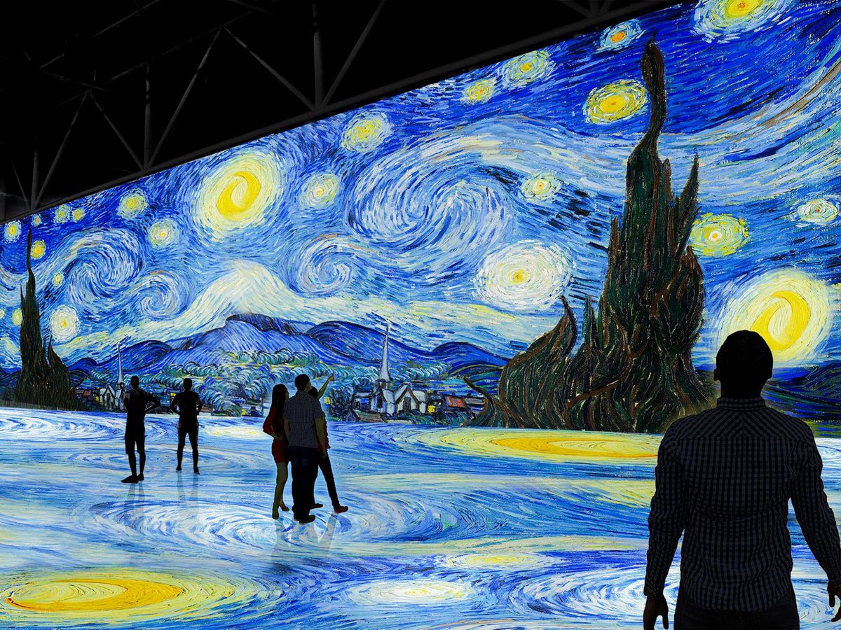 Van Gogh Experience + Dinner \ud83d\uddbc\ufe0f\ud83c\udf74