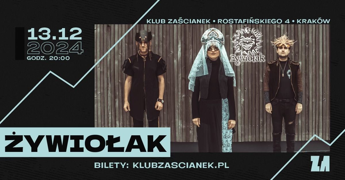 \u017bywio\u0142ak | 13\/12\/2024 | Krak\u00f3w, Klub Za\u015bcianek