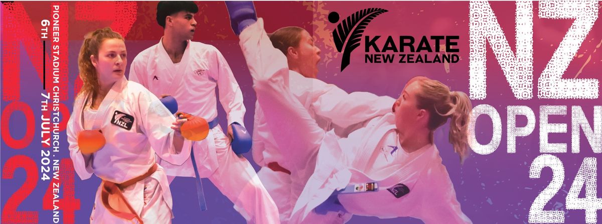 2024 New Zealand Open and 2024 NZ National Secondary Schools Karate Competitions