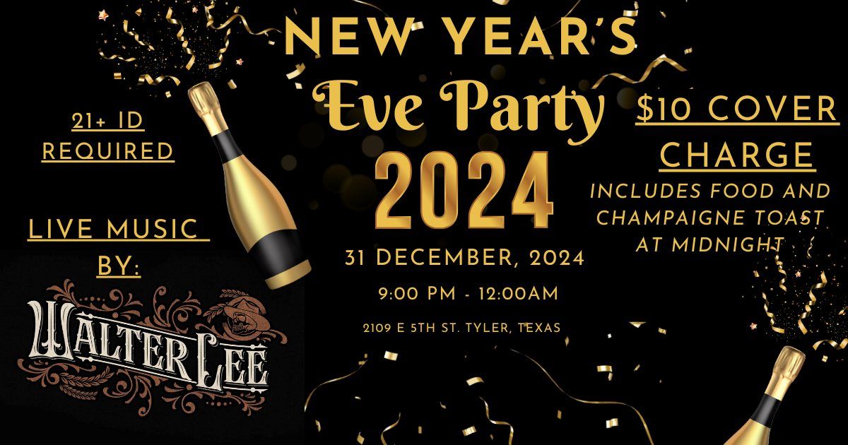 XLN'T NYE Party, Live Music by: Walter Lee