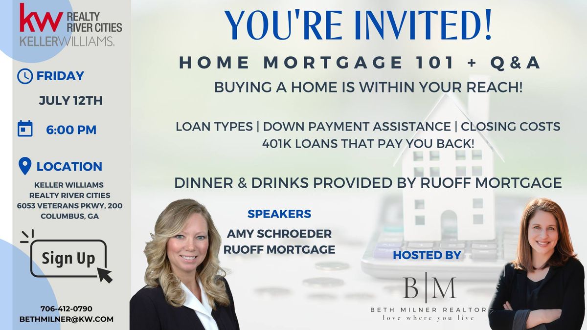 Mortgage 101: In Person Class with Q&A