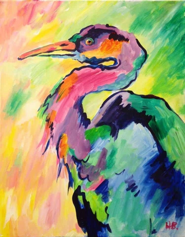 Paint & Sip Class: Leoma Lovegrove\u2019s: \u201cFocused\u201d