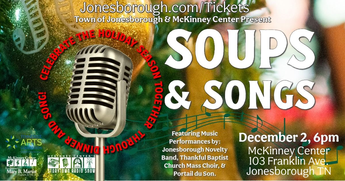 Soups & Songs Fundraiser 2024