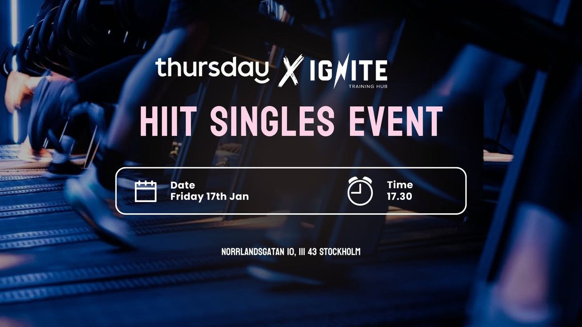 Thursday | Ignite Training Hub | Stockholm