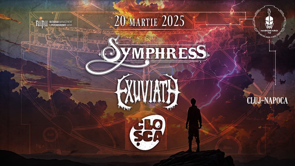 Symphress, Exuviath & Closca LIVE @Hardward Pub - 20-mar-2025