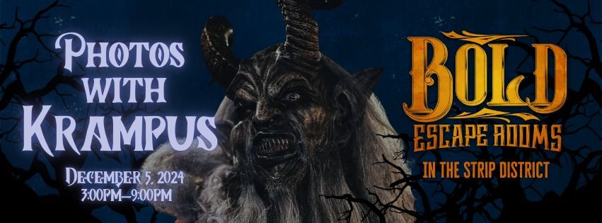 Photos with Krampus!