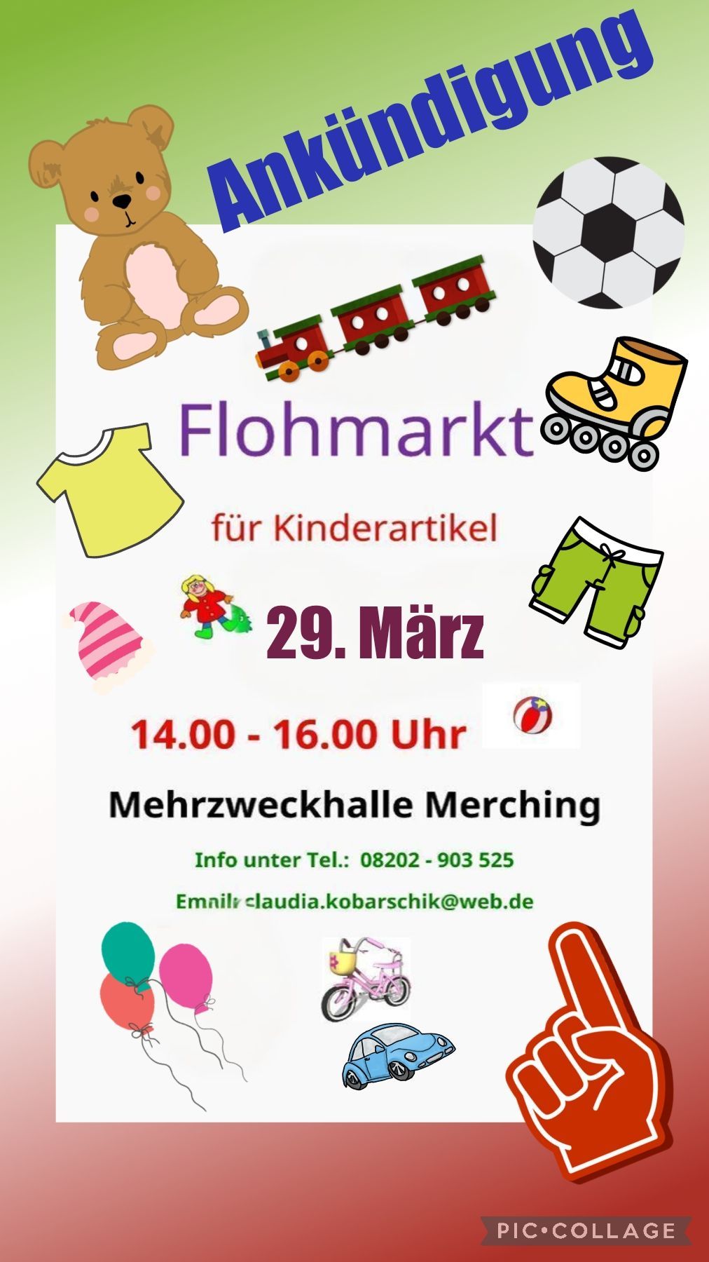 Flohmarkt f\u00fcr Kinderartikel 