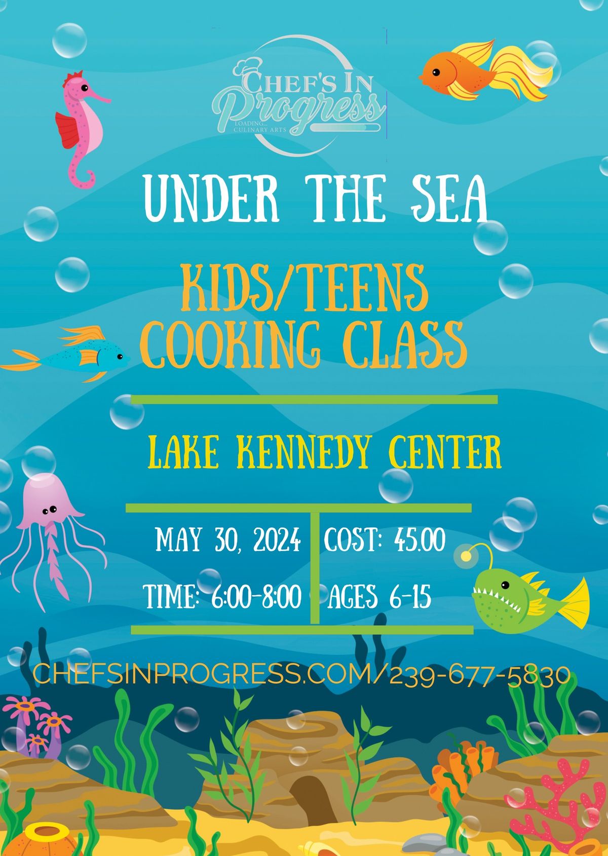 UNDER THE SEA COOKING ADVENTURE