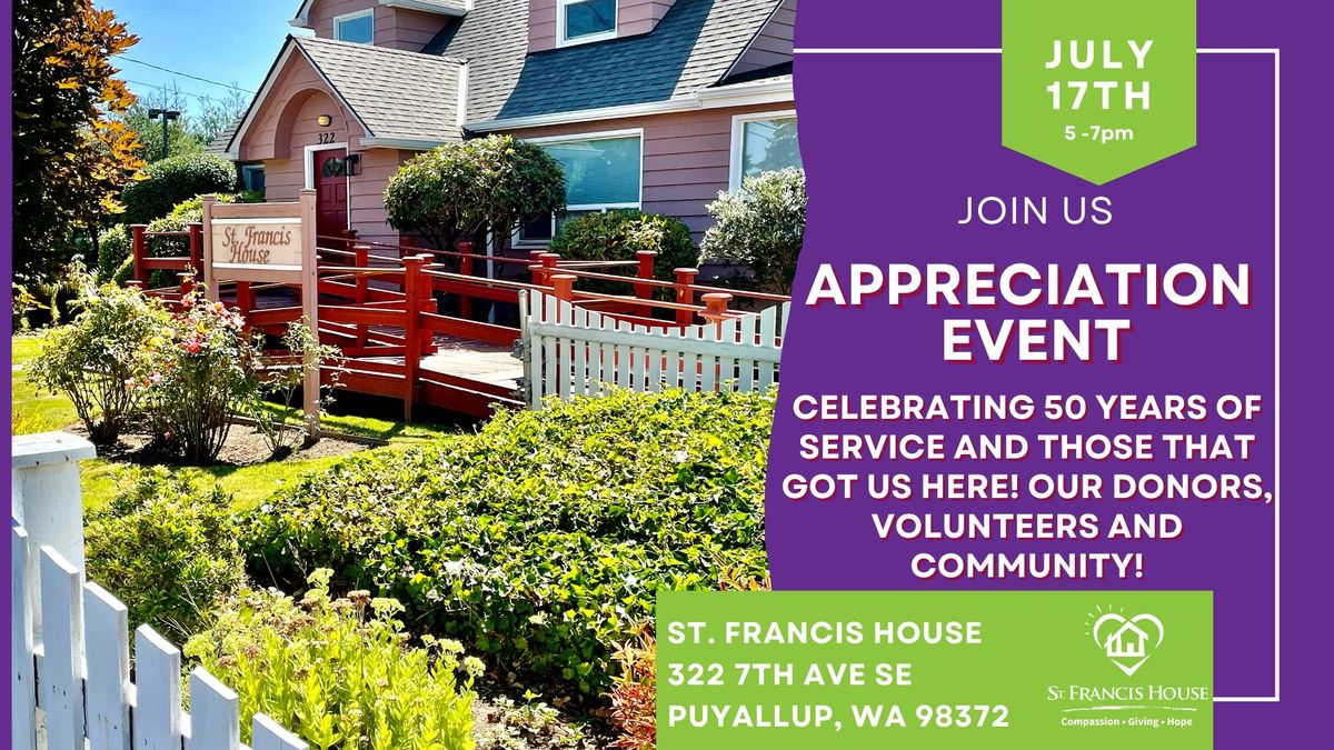 Appreciation Day at St. Francis House