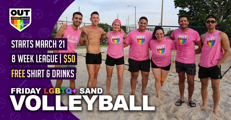 LGBTQ+ Friday Sand Volleyball League 