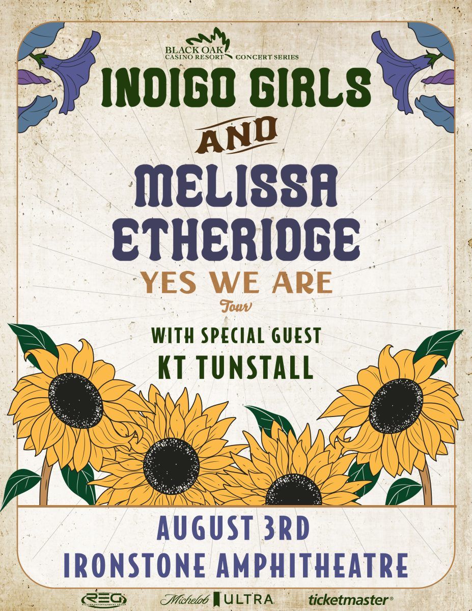 Melissa Etheridge and Indigo Girls at Broadview Stage at Saratoga Performing Arts Center