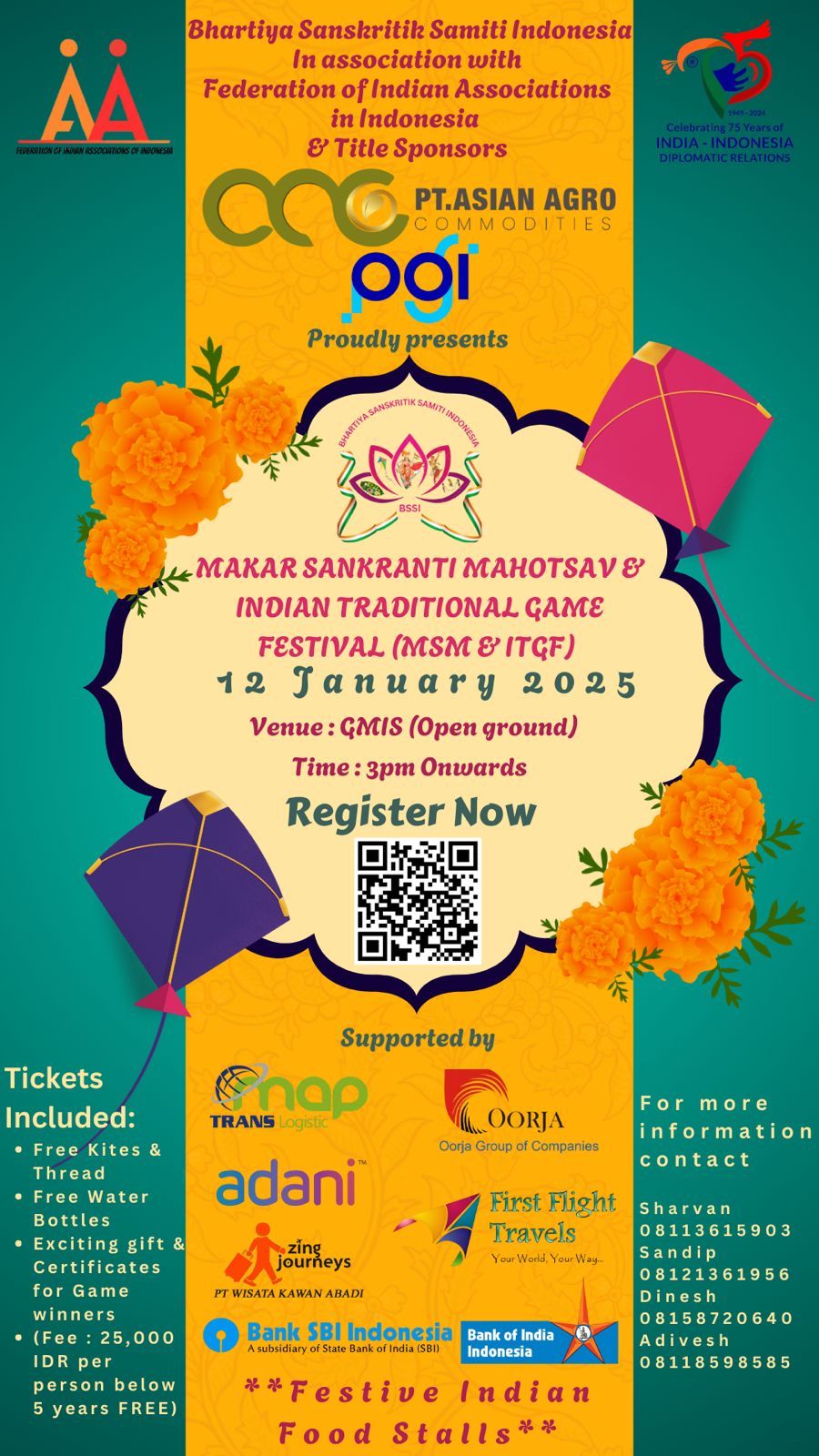 Makar Sankranti Mahotsav & Indian Traditional Game Festival (MSM & ITGF)