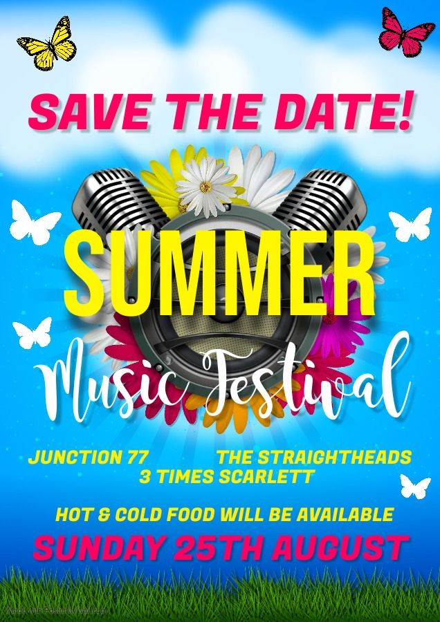 SUMMER MUSIC FEST - SAVE THE DATE