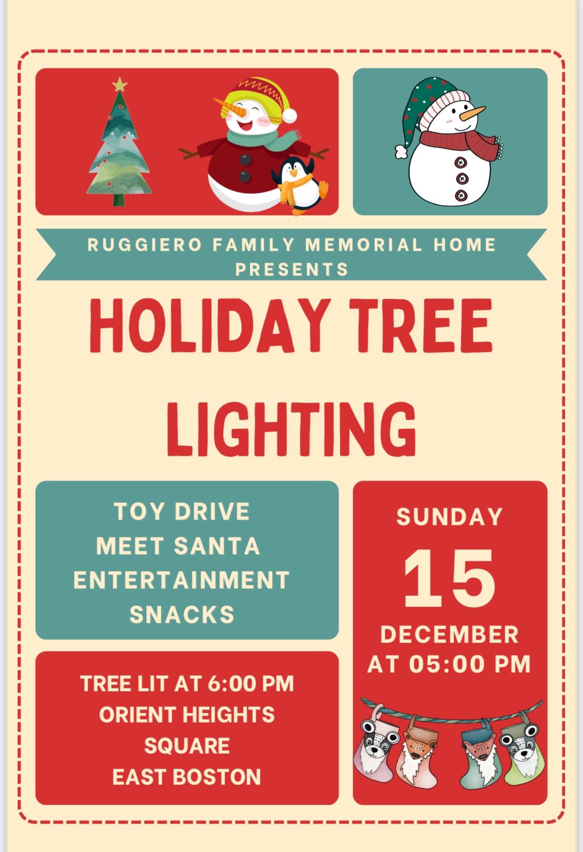 Orient Heights Holiday Tree Lighting