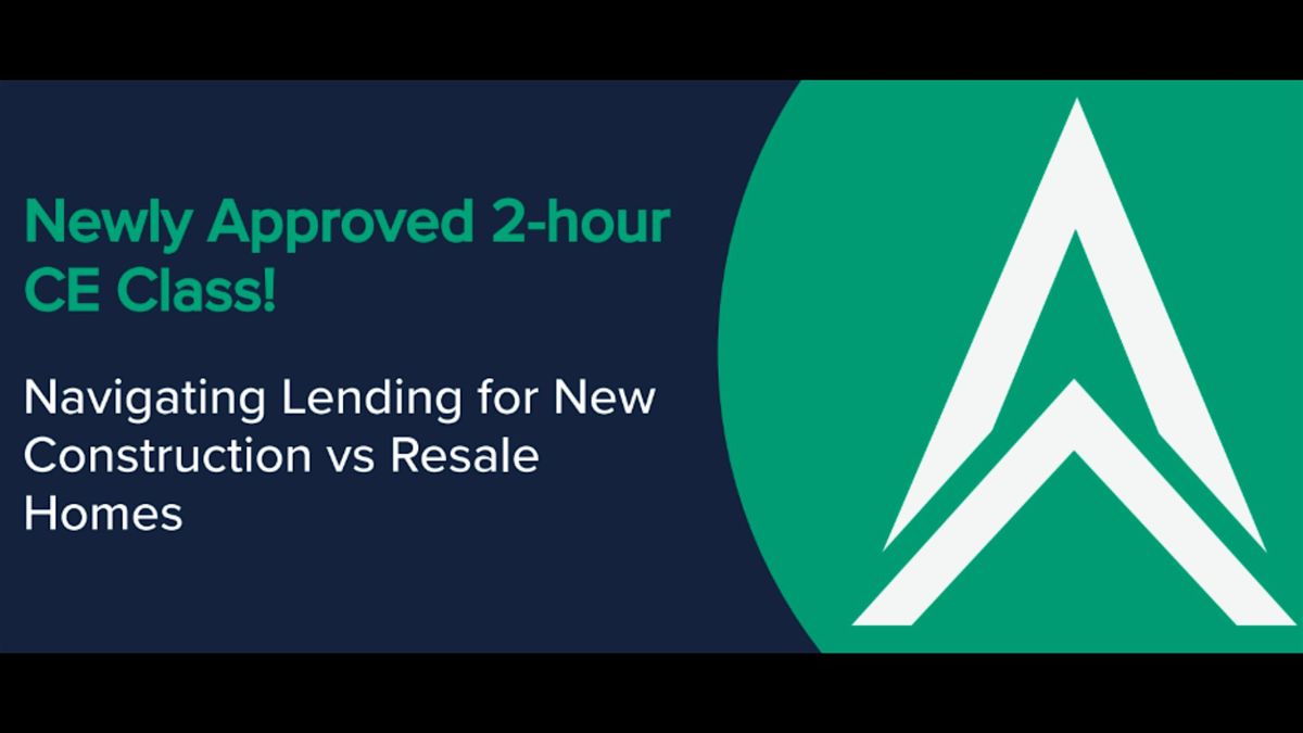 Navigating Lending for New Construction vs Resale Homes
