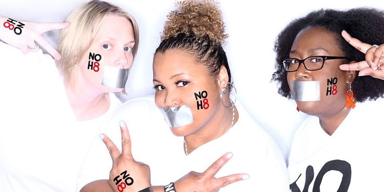 Open NOH8 Photo Shoot in New Orleans, LA