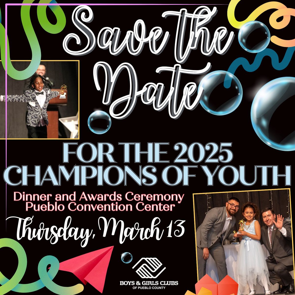 2025 Champions of Youth Dinner & Awards Ceremony