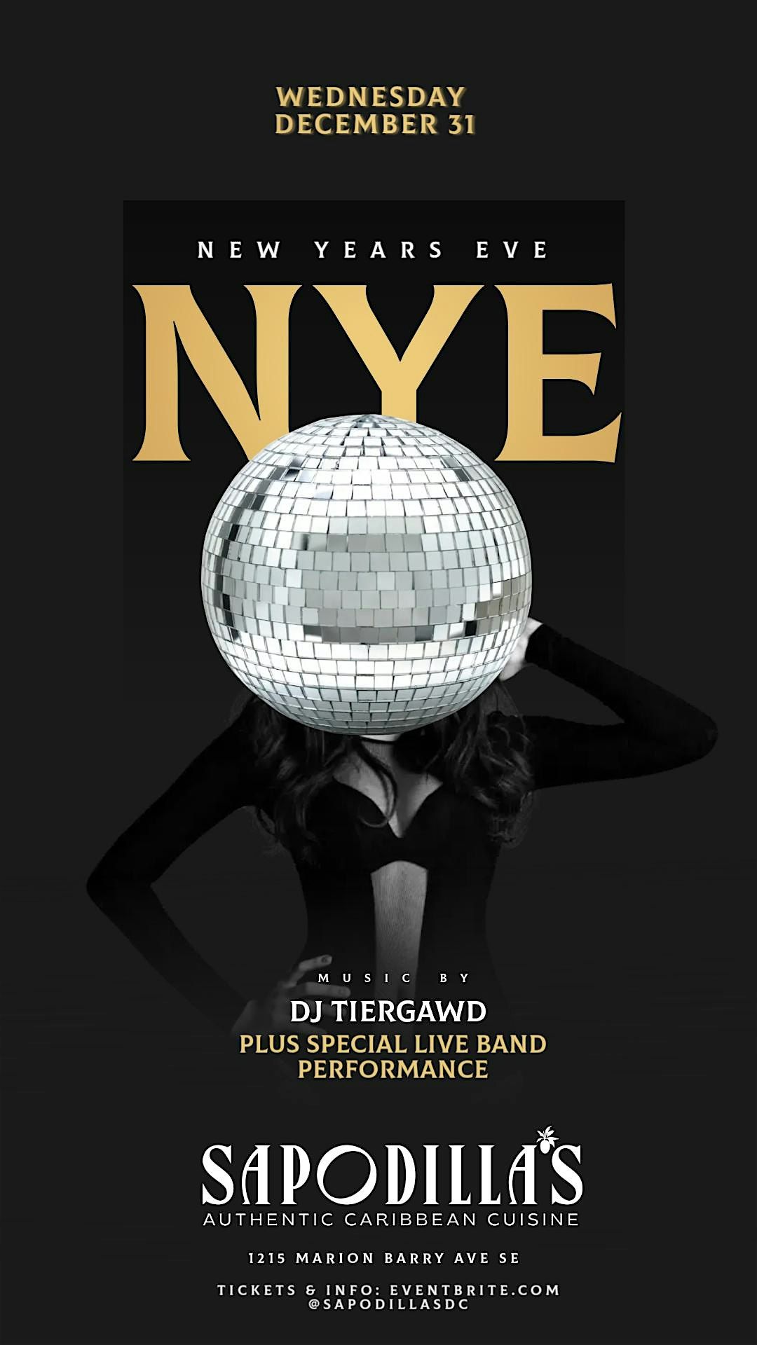 Sapodilla\u2019s DC New Years Eve Party