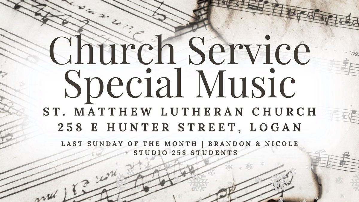 Special Music @ St Matthew Lutheran