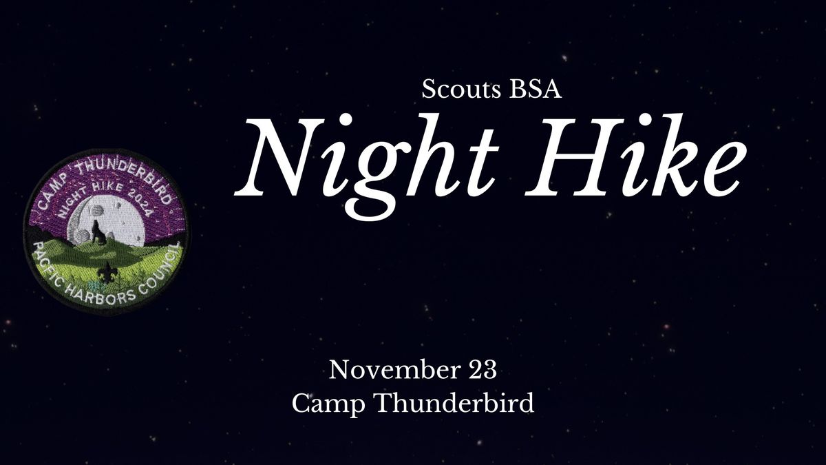 Scouts BSA Night Hike