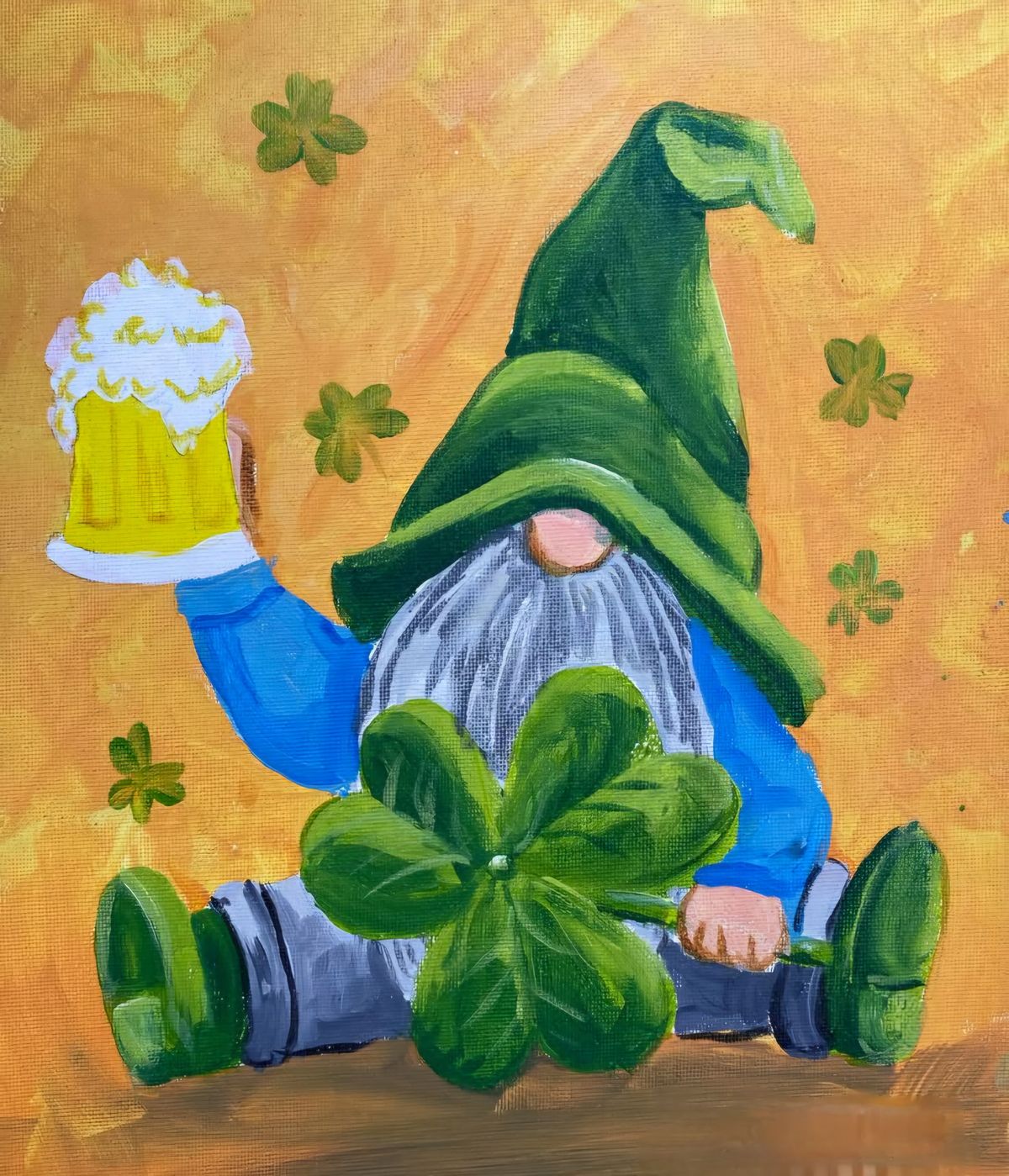 Gnomebody\u2019s Luckier: Paint & Sip