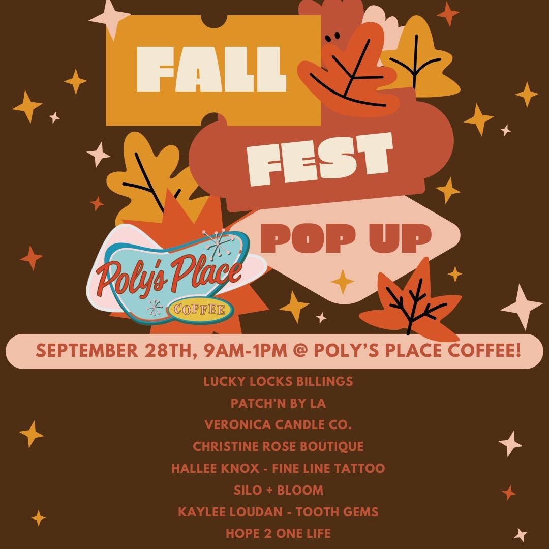 Fall Fest Pop Up at Poly\u2019s Place 