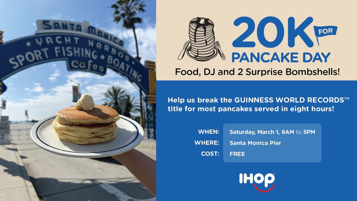 20K For Pancake Day!