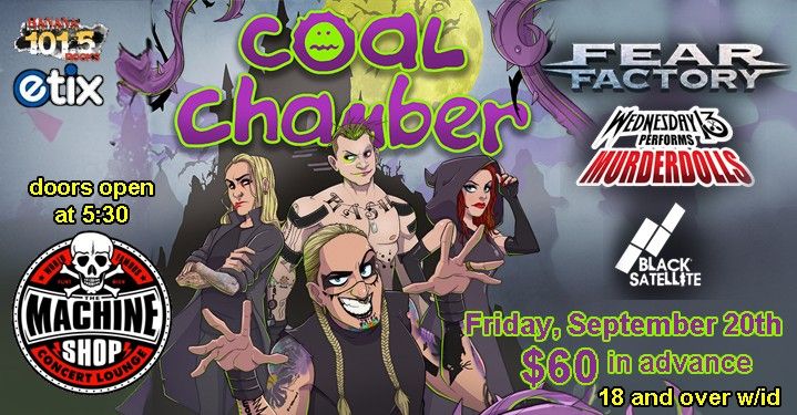 COAL CHAMBER at The Machine Shop