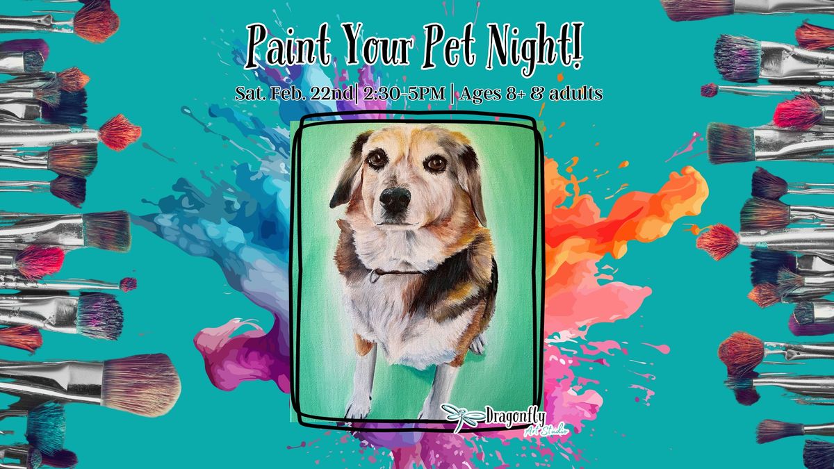 Paint Your Pet Night!