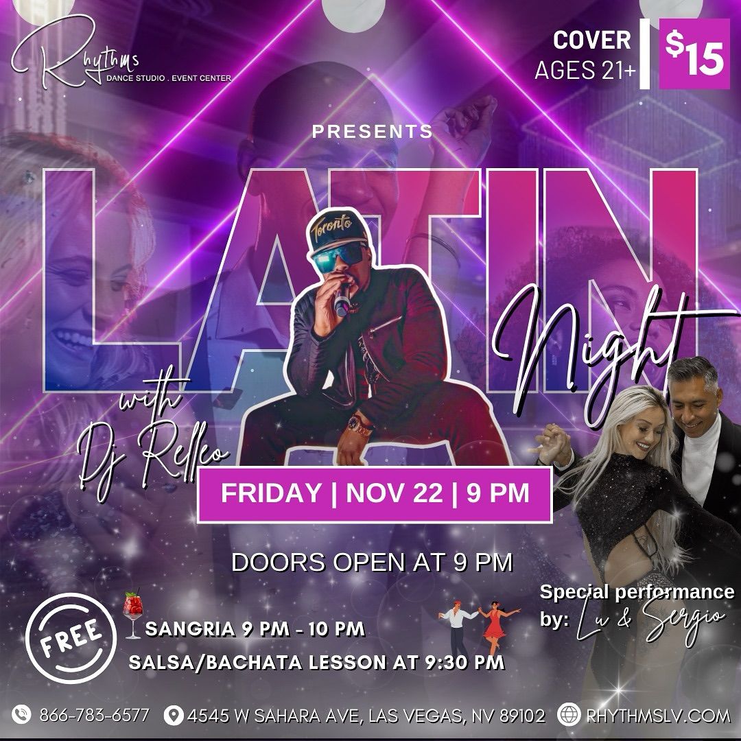 Get ready for an epic Latin Night